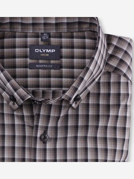Olymp Cămașă Negru Olymp Cămașă Negru