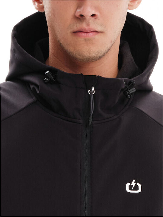 Winter Jacket Bomber Waterproof and Windproof Black