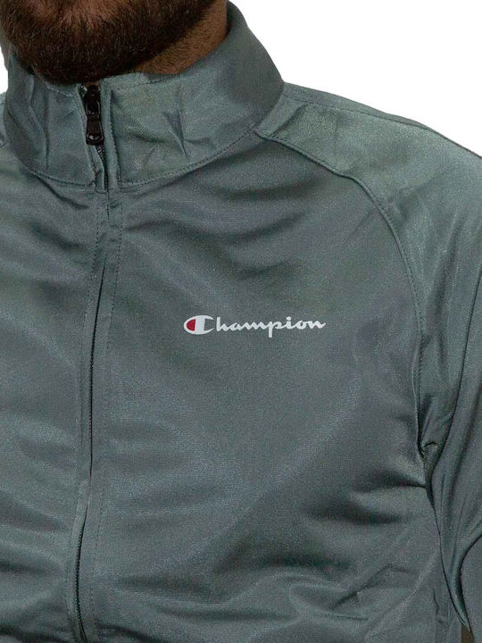 Champion Tracksuit Παντελόνι Φόρμας με Λάστιχο Γκρι