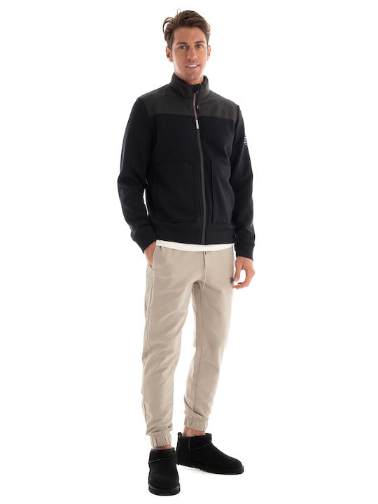 Ecoalf Men's Sweatshirt Jacket Black