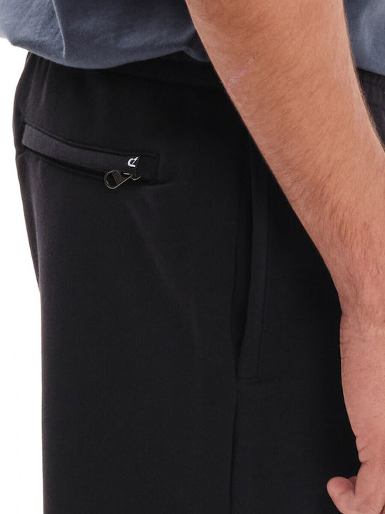 Sweatpants with Elastic Black