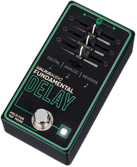Walrus Audio Fundamental Series - Delay Pedals Delay Electric Guitar and Electric Bass