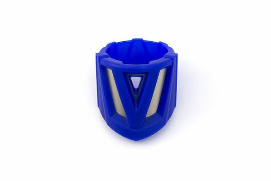 Polisport Motorrad-Auspuffschutz Blau
