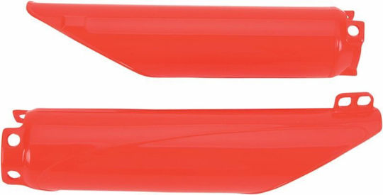UFO Motorcycle Front Suspension Protectors Honda CRF 250 Red