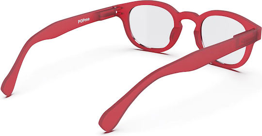 PopMe Roma Ochelari de citit +2.50 Cherry Red