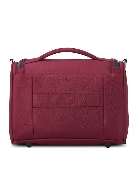 Necessaire in Burgundisch Farbe 31cm