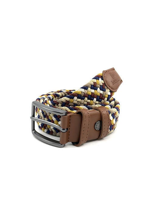 Legend Accessories Men's Knitted Elastic Belt Multicolour