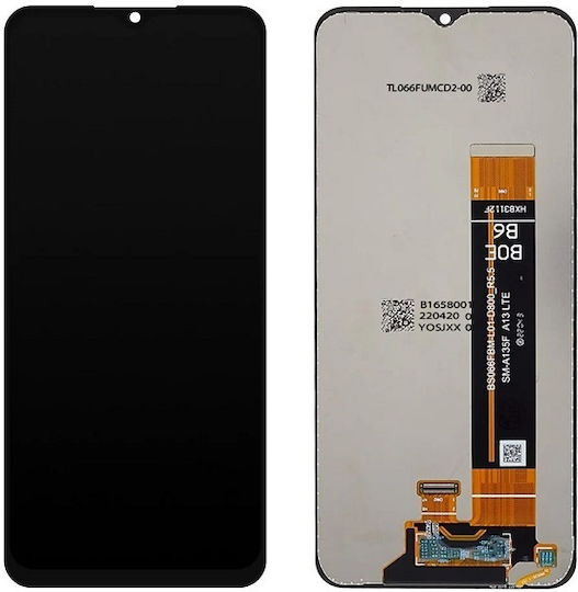 O ecran Incell cu Mecanism Tactil pentru Galaxy A13 (Negru)
