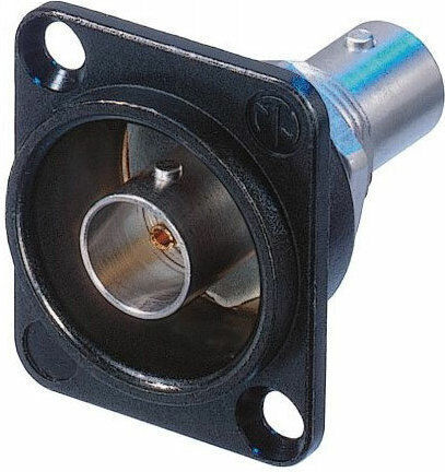 Neutrik NBB75DFIB Щепсел BNC / Спийкън женски Черен (NBB75DFIB)