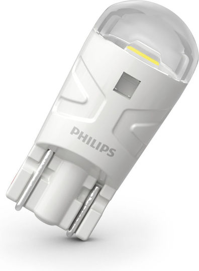 Philips Lamps Car & Motorcycle Ultinon Pro3100 T10 LED 6500K Cold White 12V 0.74W 2pcs