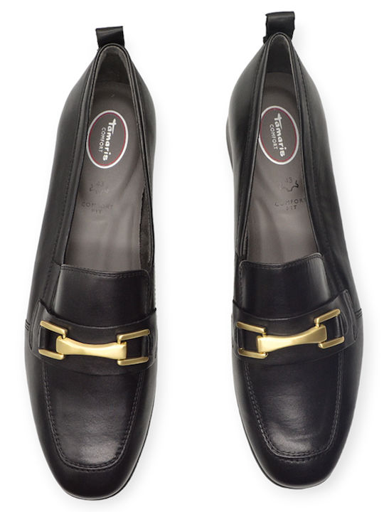 Tamaris Women's Loafers in Black Color