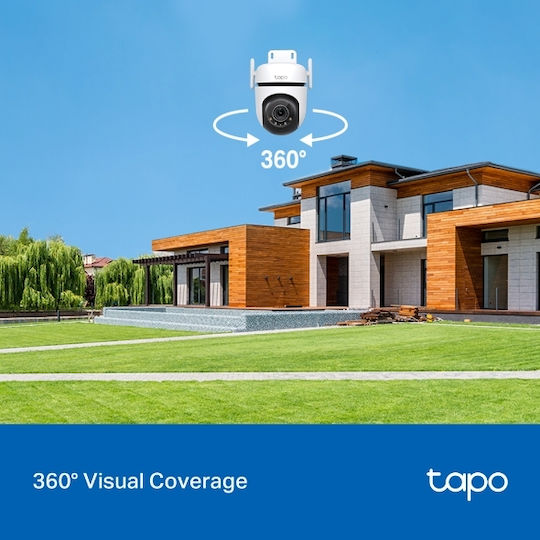 TP-LINK Tapo C520WS v1 IP Surveillance Camera Wi-Fi Full HD+ 4MP Waterproof with Two-Way Communication and Lens 3.18mm