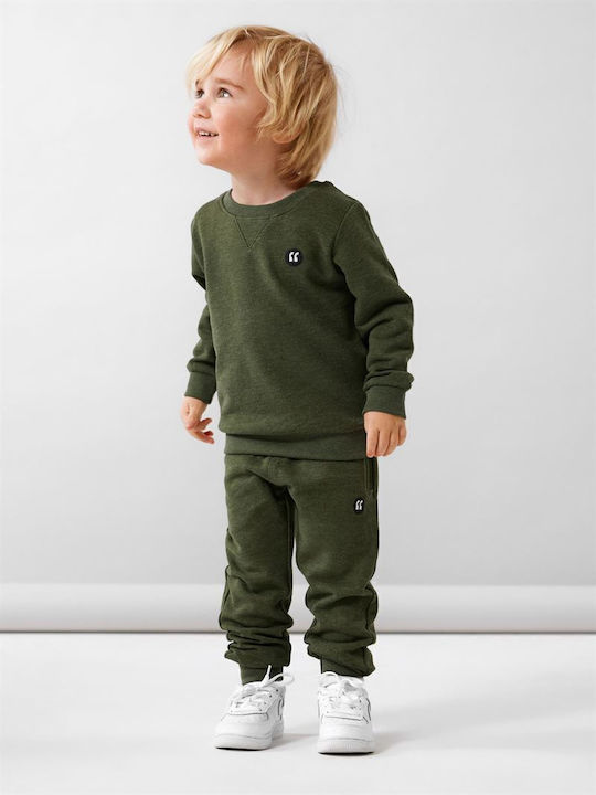 Kinder-Sweatshirt Khaki