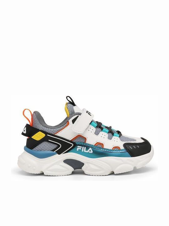 Memory Spinel 3 Kids Sneakers with Scratch White