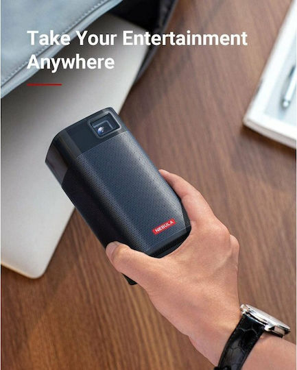 Nebula by Anker Apollo Мини Проектор DLP с Wi-Fi (Вграден) и Вградени Говорители EG-CPPJAKE00005