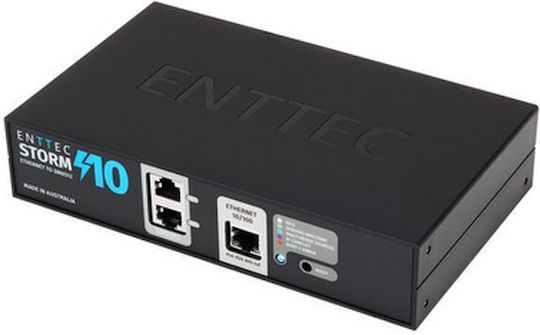 Enttec Storm 10 DMX Контролер Конзола за Осветление / 10 Входове XLR и Връзки USB (за компютър) / Ethernet