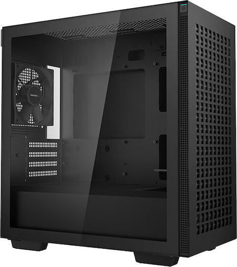 Deepcool CH370 Gaming Midi Tower Computer Case with Side Window Black