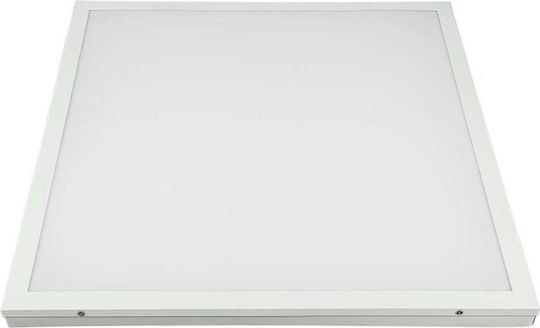 V-TAC Квадрат Вграден LED Панел 36W с Студено бяло Светлина 6500К 60x60см.