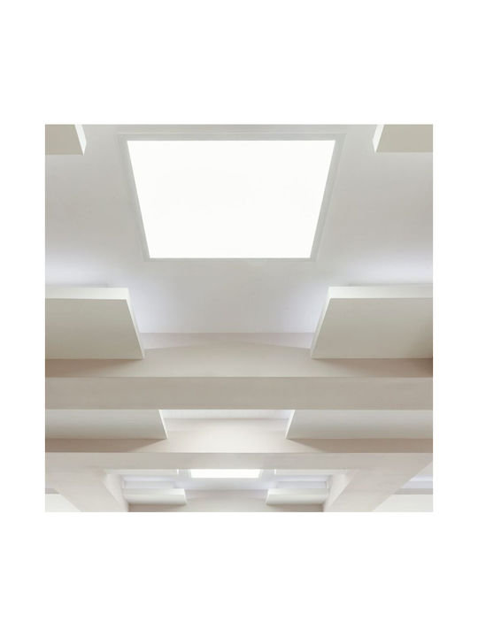 V-TAC Pătrat Încastrat Panou LED Putere 36W cu Alb Rece Lumini 60x60cm.