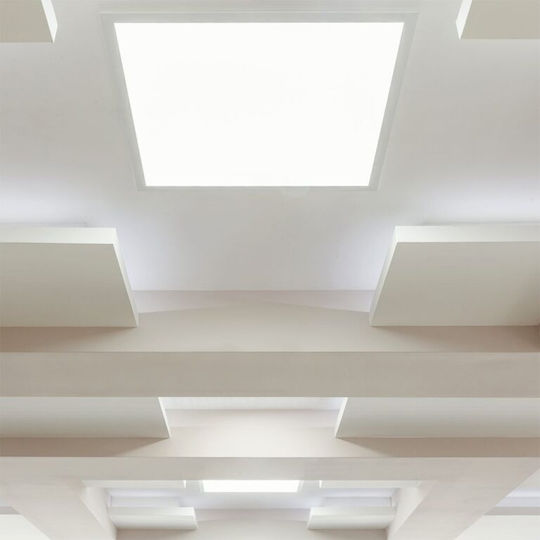 V-TAC Квадрат Вграден LED Панел 36W с Студено бяло Светлина 6500К 60x60см.