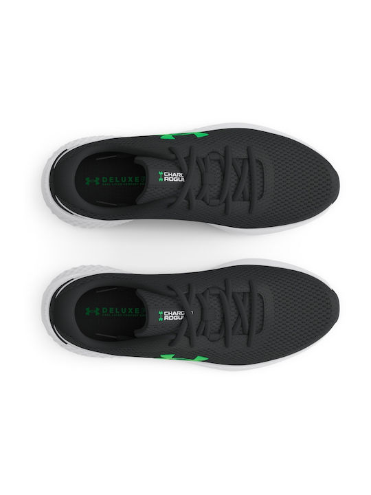 Charged Rogue 3 Ανδρικά Αθλητικά Παπούτσια Running Μαύρα