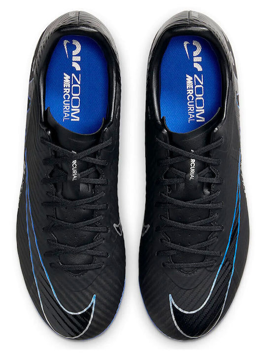 Nike Mercurial Vapor 15 Academy Football Shoes with Cleats Black