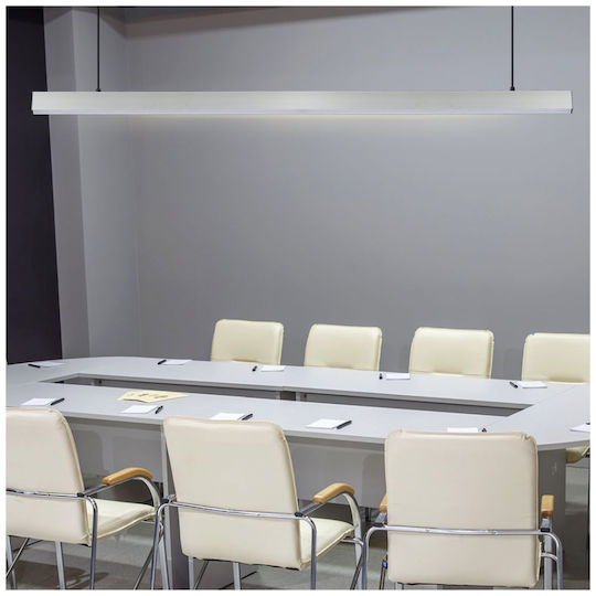 V-TAC LED Γραμμικό Φωτιστικό Οροφής 40W Ψυχρό Λευκό IP20 Μ120xΒ6.7xΥ3.5εκ.