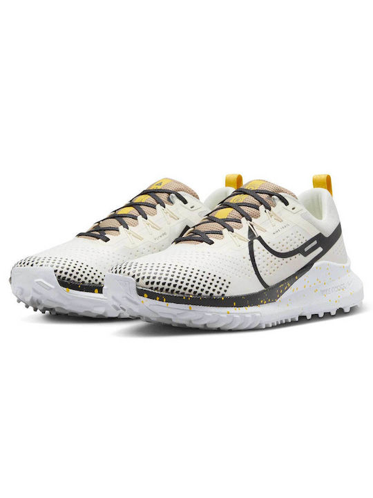 React Pegasus Trail 4 Sport Shoes Trail Running White Waterproof with Gore-Tex Membrane