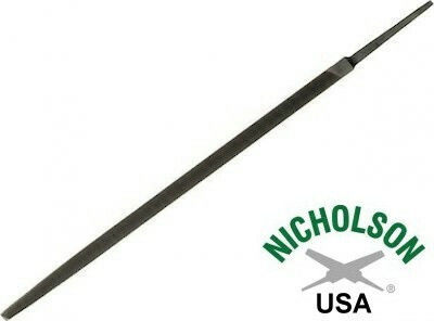 Nicholson Tools 12400 File Metal 8" Square Without Handle (2nd Cut)