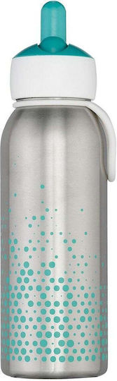 Mepal Flip Up Μπουκάλι Θερμός Ανοξείδωτο BPA Free 350ml Ασημί