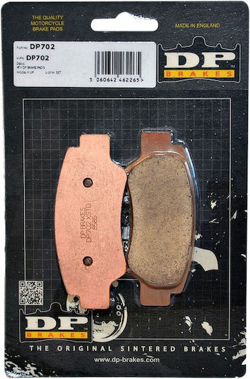 DP Brakes Τακάκια Μοτοσυκλέτας Πίσω