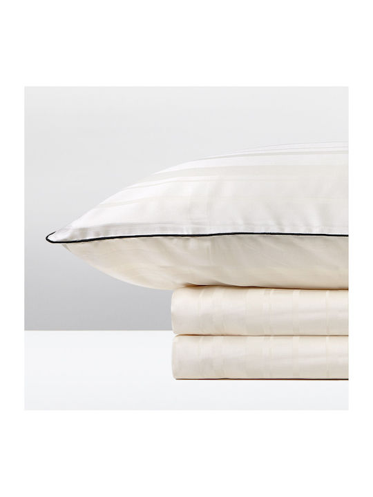 Hauz Sheet Sets Single 160x200cm. Limited Edition Stripe Ecru 3pcs