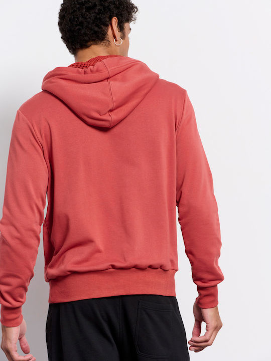 BodyTalk Herren Sweatshirt mit Kapuze Rot