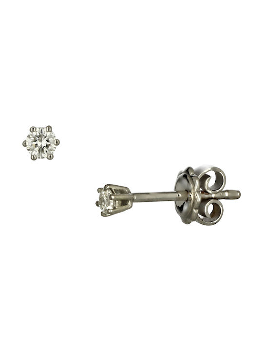 Earrings made of Platinum with Diamond