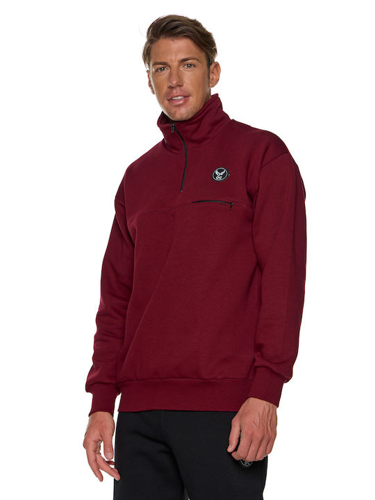 Sweatshirt Burgundisch