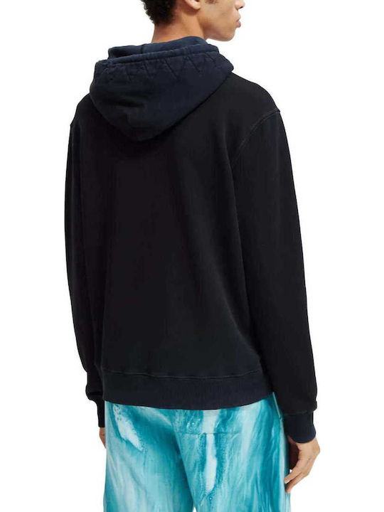 Scotch & Soda Marineblau mit Kapuze