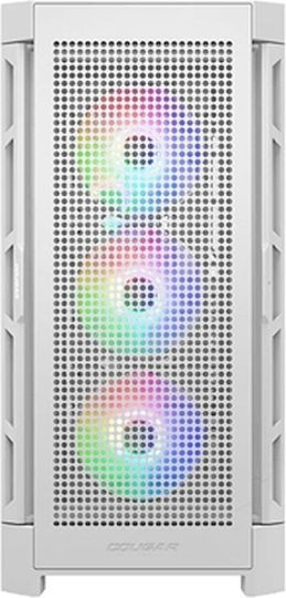 Cougar Airface Pro RGB Gaming Midi Tower Computer Case with Side Window White