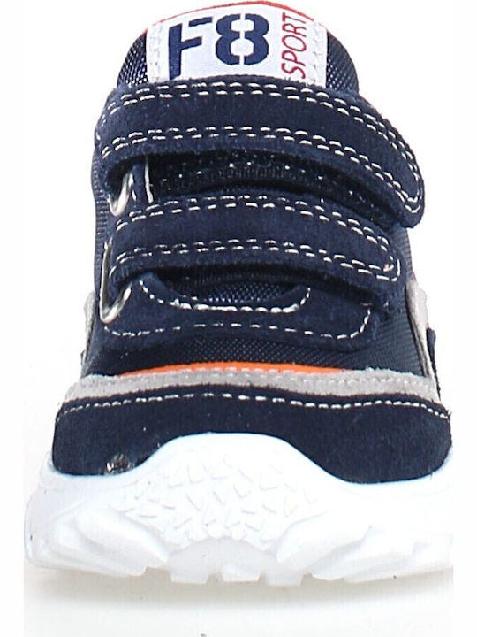 Παιδικά Sneakers Ανατομικά με Σκρατς Μπλε