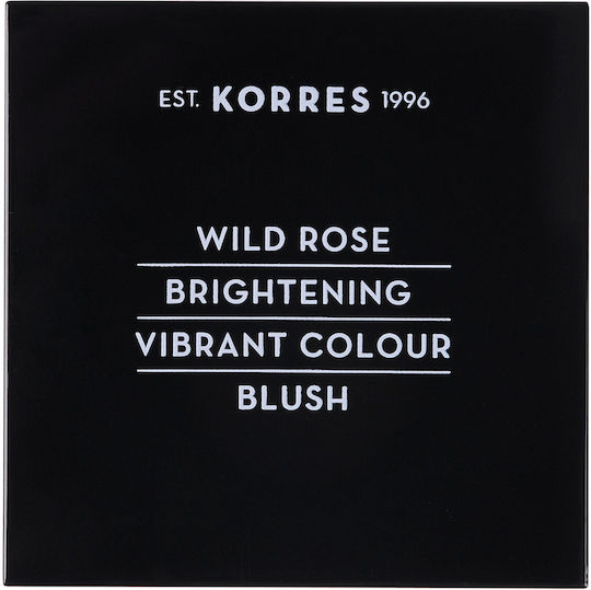 Korres Blush Wild Rose Brightening Vibrant Colour 46 Bright Coral 5.5gr