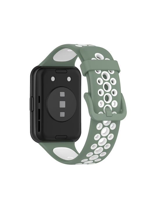 Διχρωμία Λουράκι Πράσινο (3Huawei Watch Fit 2) Διχρωμία Λουράκι Πράσινο (3Huawei Watch Fit 2)