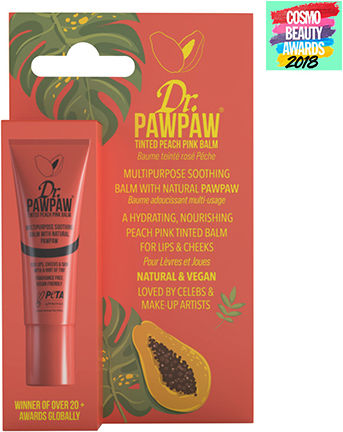 Dr. Pawpaw Liquid Ρουζ Tinted Peach Pink Balm