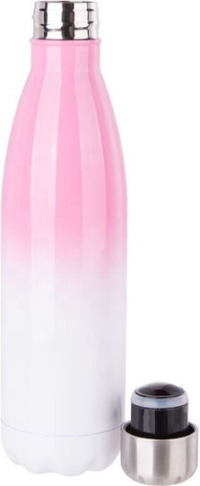 Koupakoupa Mickey Recyclable Bottle Thermos Stainless Steel BPA Free 500ml Pink