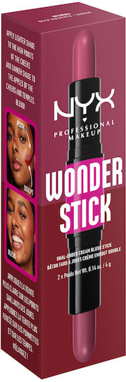 NYX Professional Makeup Stick Ρουζ 04 Deep Magenta - Ginger 8gr