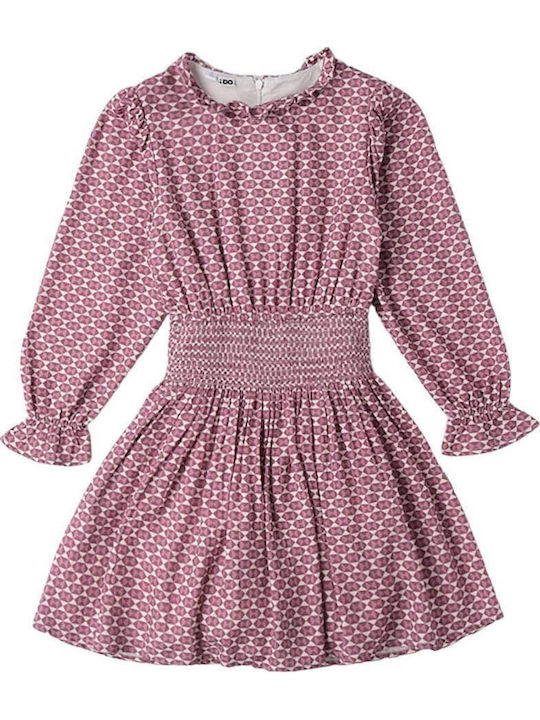 Rochie pentru Copii Mânecă lungă Burgundy