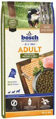 Bosch Petfood Concepts Adult 3kg Trockenfutter ohne Getreide für erwachsene Hunde mit Geflügel