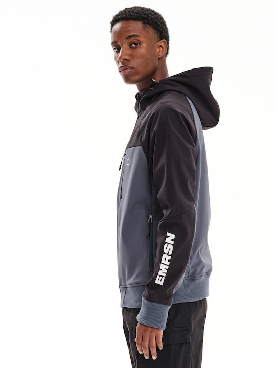 Winter Jacket Bomber Waterproof and Windproof Indigo Blue Black