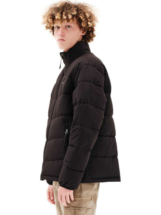 Winter Jacket Puffer Waterproof and Windproof Black