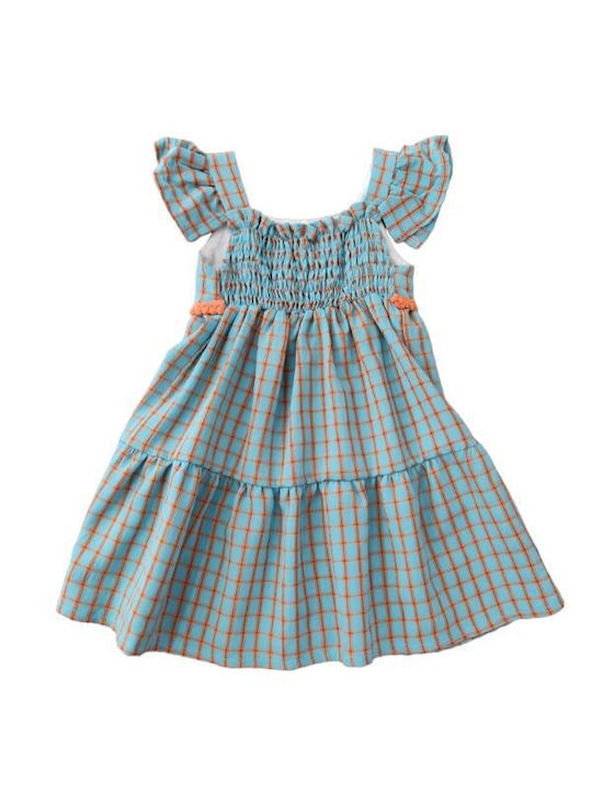 Mamma Natura Kids Dress Sleeveless Blue