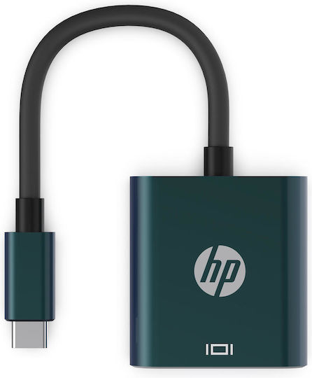 HP Μετατροπέας USB-C male σε VGA female 1τμχ DHC-CT201