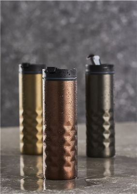 Bottle Thermos Stainless Steel Silver 350ml